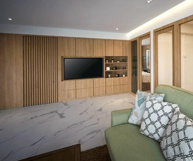 Concealed Doors Interior Design Singapore Bishan Street 12